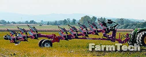 Плуг 6-9-ти корпусный оборотный полунавесной Vogel & Noot Herkules 1000 On land