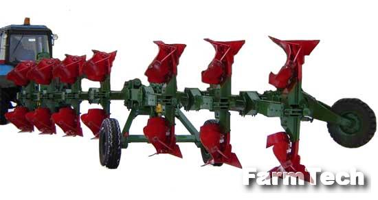 Плуг 7-8-ми корпусной полунавесной оборотный МРЗ ППО-7(8)-40К