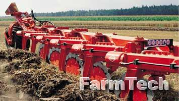 Плуг 7-ми корпусный необоротный полунавесной Kuhn Vari-Lander NSH