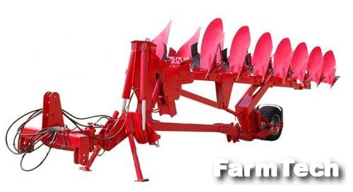 Плуг 7-ми корпусный оборотный полунавесной механический Югсельмаш ПОПМ-7