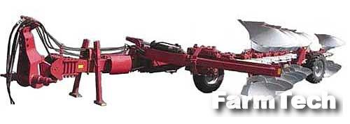 Плуг 8-9-ти корпусный полунавесной оборотный САЗ ППО 9.30/45