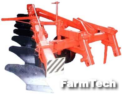 Плуг 8-ми корпусный навесной КМЗ ПН-8-40