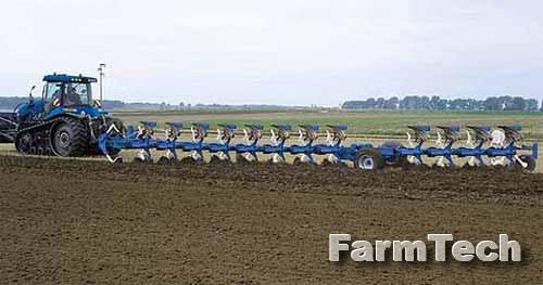 Плуг 9-12-ти корпусной полунавесной усиленный РусАгроМаш Агромаш ППУ