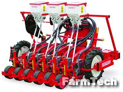 Сеялка для овощных культур универсальная пневматическая Gaspardo Orietta