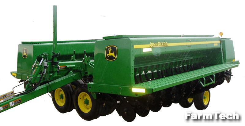 Сеялка зерновая складывающаяся John Deere 455