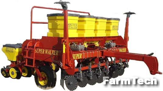 Сеялка прицепная для крупных семян Buffalo Super Walter W 1000