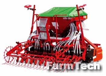 Сеялка пневматическая рядовая для агрегатирования с роторной бороной серии Rapido Aliante 300