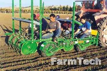 Машина рассадопосадочная полуавтоматическая для посадки с земляным комом Sfoggia Itala STD/5