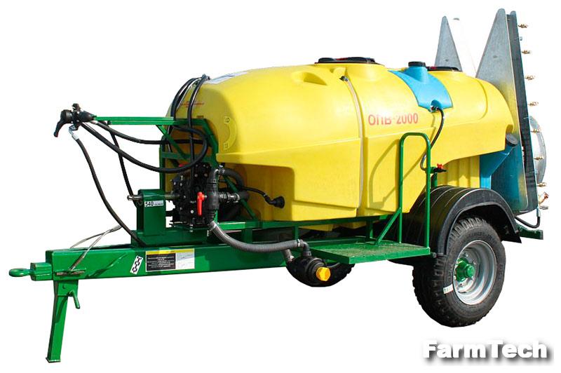 Опрыскиватель вентиляторный прицепной Казаньсельмаш ОПВ-2000