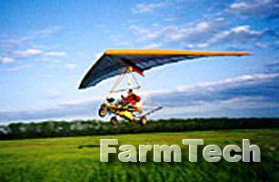 Опрыскиватель на мотодельталете Виктория