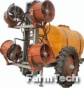 Опрыскиватель прицепной садовый малообъемный Виктория ОПС-2000