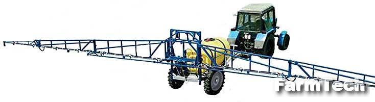 Опрыскиватель штанговый малообъемный Агристо Патриот ОП-2000/21