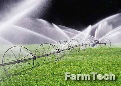 Дождеватель колесный широкозахватный Ортех Волжанка ДКШ-64А-04