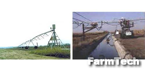 Машина дождевальная электрифицированная кругового действия Радуга Кубань-ЛК1 МДЭК-589-90