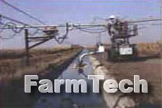 Машина многоопорная дождевальная фронтального перемещения Радуга Кубань-Л