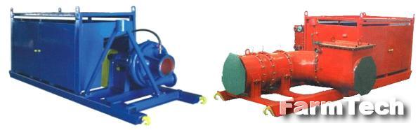 Станция насосная передвижная дизельная Ортех СНП Э300/50