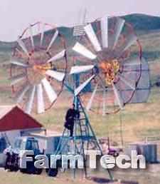 Установка ветроэлектрическая двухмодульная КазНИИМЭСХ ВЭ-5Т-2М