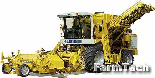 Комбайн для уборки сахарной свеклы 6-ти рядный KLEINE SF 10