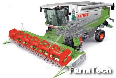 Комбайн зерноуборочный Claas Lexion 540