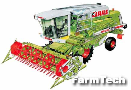 Комбайн зерноуборочный Claas Mega 360