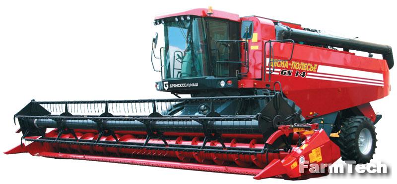 Комбайн зерноуборочный Брянсксельмаш Палессе GS14 КЗС-1420