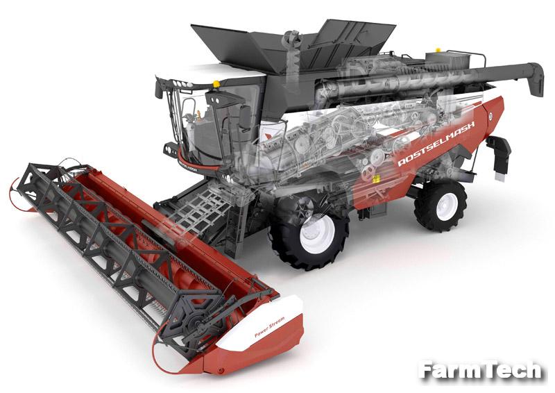 Комбайн зерноуборочный Ростсельмаш Torum 740