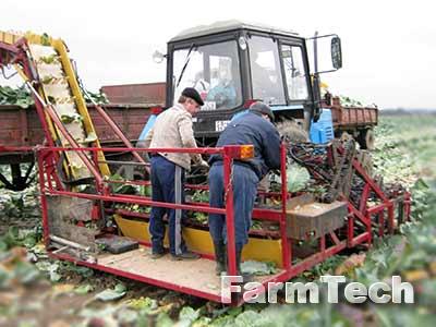 Комбайн капустоуборочный малогабаритный Техмаш МКК-1