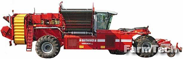Комбайн картофелеуборочный двухрядный Grimme Varitron 200