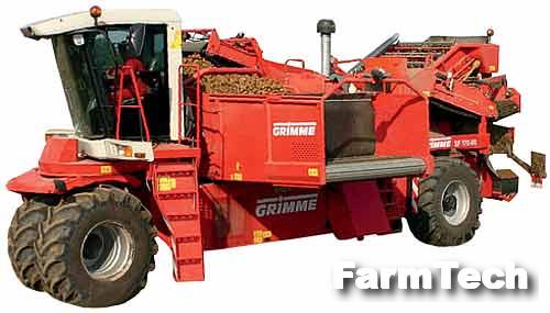 Комбайн картофелеуборочный двухрядный самоходный Grimme SF 150/170-60