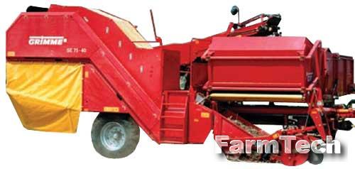 Комбайн картофелеуборочный однорядный Grimme SE 75-40