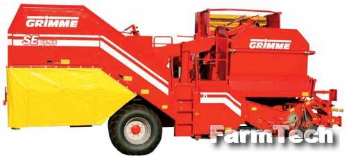 Комбайн картофелеуборочный однорядный Grimme SE 75/85-55