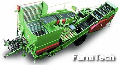 Комбайн картофелеуборочный однорядный UNIA Pyra 2000