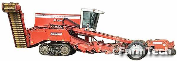 Копатель картофеля самоходный с перегрузочным элеватором Grimme SF 3000