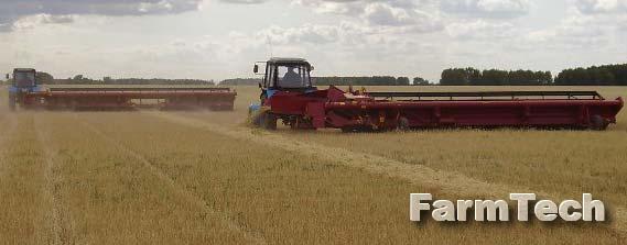 Жатка валковая зерновая Гомельский завод литья и нормалей ЖВЗ-9,2