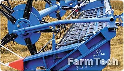 Жатка валковая навесная унифицированная Красноярский завод комбайнов ЖНУ-6А