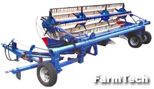 Жатка валковая прицепная Красноярский завод комбайнов ЖПВУ-8