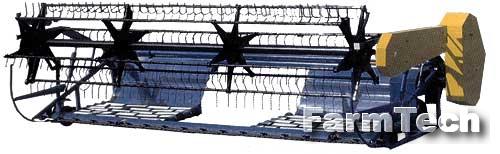 Жатка зернобобовая валковая модернизированная Бердянский завод сельхозтехники ЖБВ-5У