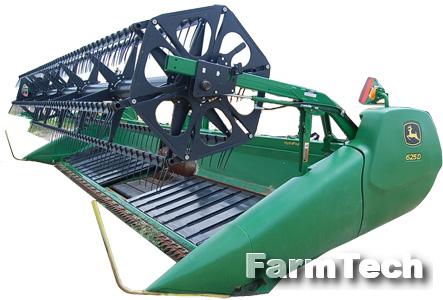 Жатка с ленточным транспортёром John Deere 635D