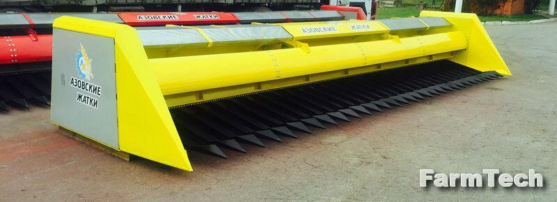 Приспособление для уборки подсолнечника Азовские жатки ПС ЖСН