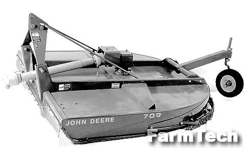 Косилка роторная усиленная John Deere 709