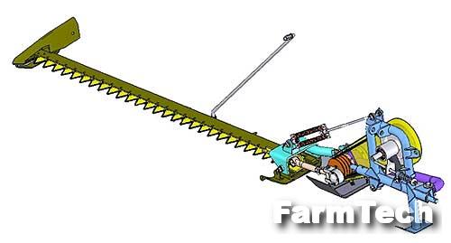 Косилка сегментная навесная легкая Сальсксельмаш КСЛ-2,1