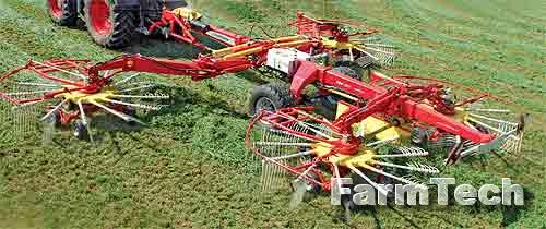 Валкообразователь четырехроторный Pottinger Top 1252 C
