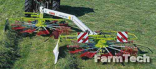 Валкоукладчик с боковой укладкой Claas Liner 350 Liner 650 Twin