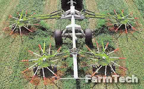 Валкоукладчик широкозахватный Claas Liner 3000