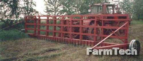 Волокуша толкающая Томаровский ВТН-8А