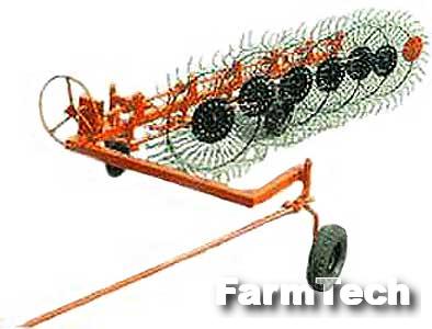 Грабли колесно-пальцевые Лидсельмаш Л-503