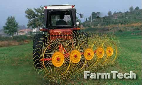 Грабли колесно-пальцевые навесные Навигатор Sitrex RP-8V