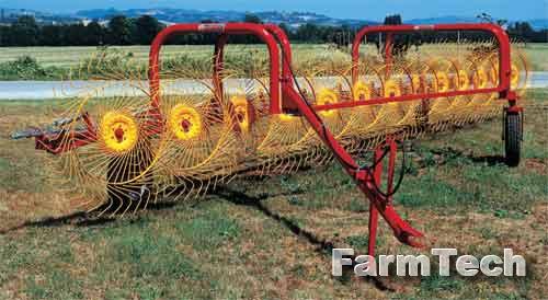 Грабли колесно-пальцевые Навигатор Columbia TR 9