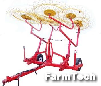 Грабли колесно-пальцевые Соль-Илецкий Машиностроительный Завод ГКП-6,0 / ГКН-3,0