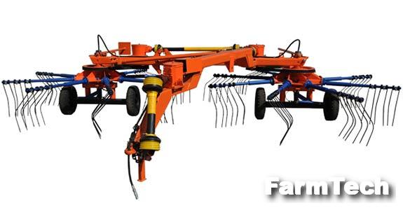 Грабли-ворошилки Белагромаш-Сервис имени В.М. Рязанова ГВР-6